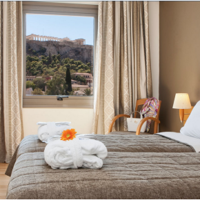Double Room in Athens at the Hotel Plaka